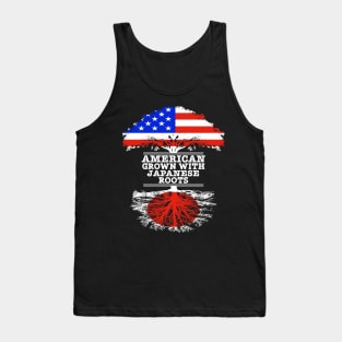 American Grown With Japanese Roots - Gift for Japanese With Roots From Japan Tank Top